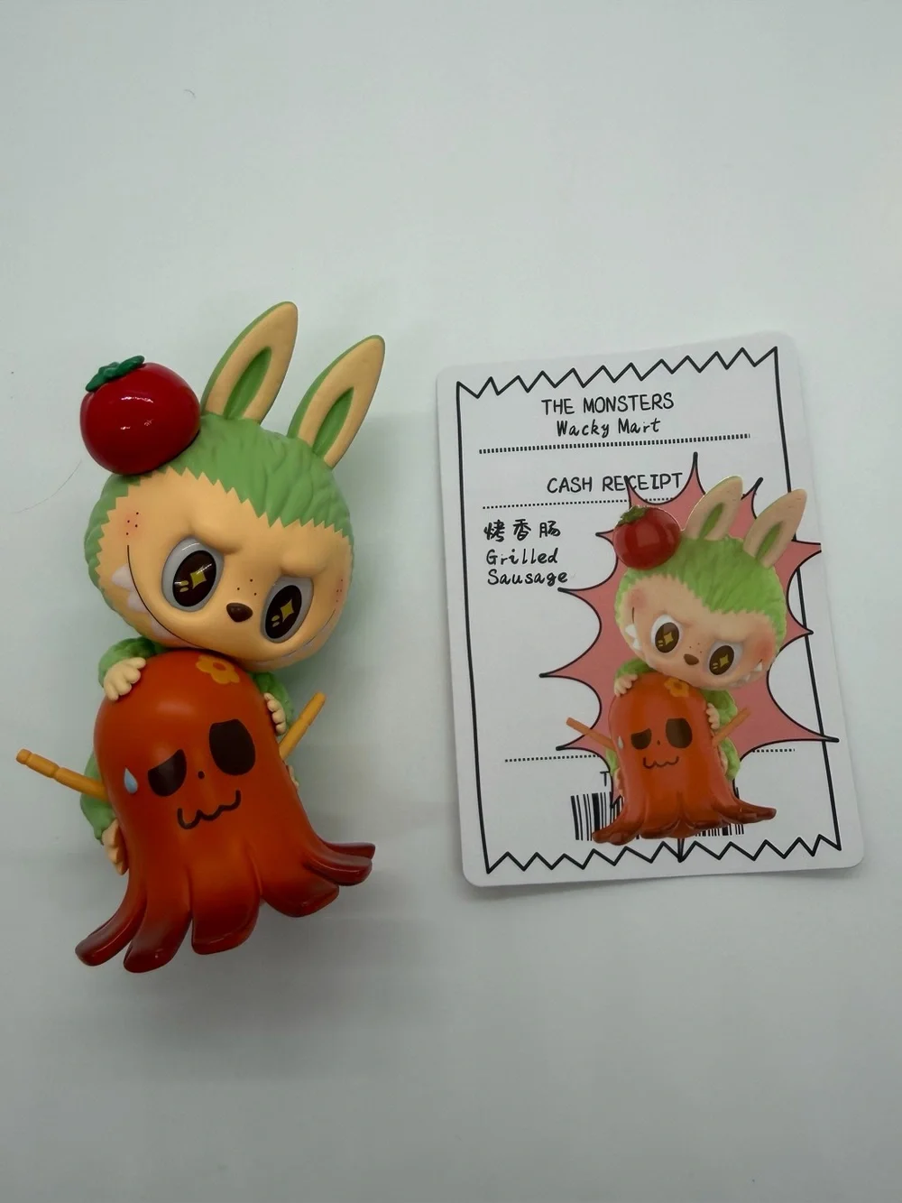 Pop Mart Wacky Mart Vinyl Figure Series Confirmed Grilled Sausage